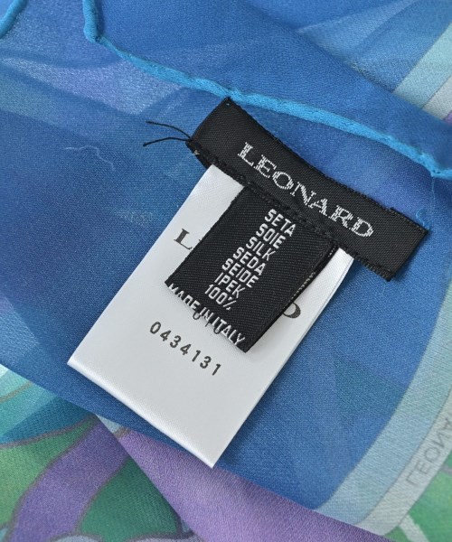 LEONARD（レオナール）バンダナ・スカーフ 青 サイズ:- レディース/2200677420400