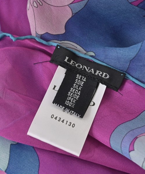 LEONARD（レオナール）バンダナ・スカーフ ピンク サイズ:- レディース/2200677420417