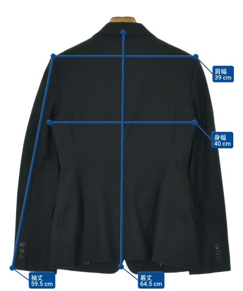 DAKS（ダックス）ビジネス 黒 サイズ:38(S位)/38(S位) レディース/2200618928019