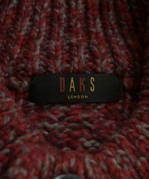 DAKS（ダックス）ニット・セーター 赤 サイズ:L メンズ/2200640441067