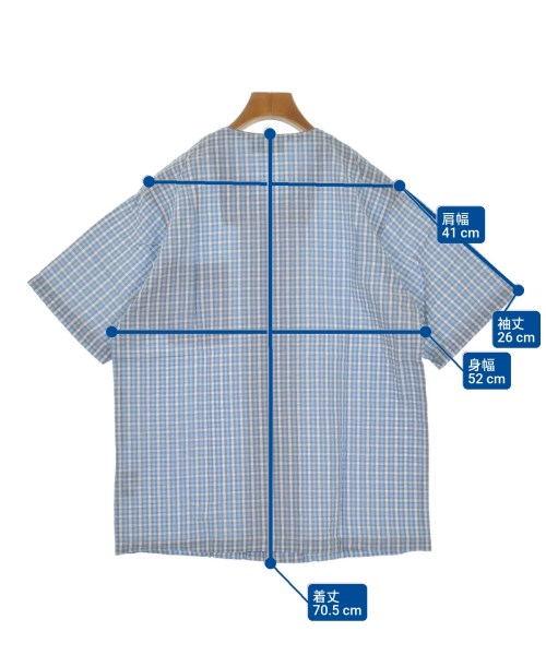 DAKS（ダックス）カジュアルシャツ 青 サイズ:M メンズ/2200618010530