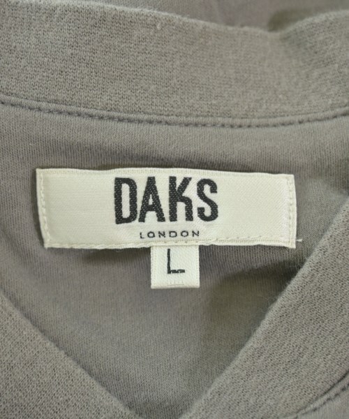 DAKS（ダックス）Tシャツ・カットソー グレー サイズ:L メンズ/2200618010585