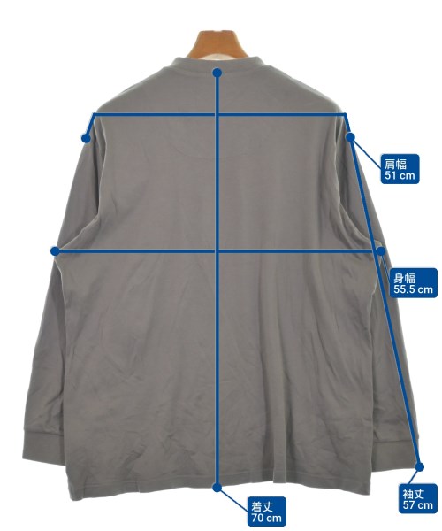 DAKS（ダックス）Tシャツ・カットソー グレー サイズ:L メンズ/2200618010585