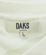DAKS（ダックス）Tシャツ・カットソー 白 サイズ:L メンズ/2200618010592
