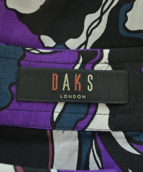 DAKS（ダックス）カジュアルシャツ 黒 サイズ:15(XXL位) レディース/2200612297128