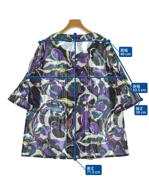 DAKS（ダックス）カジュアルシャツ 黒 サイズ:15(XXL位) レディース/2200612297128