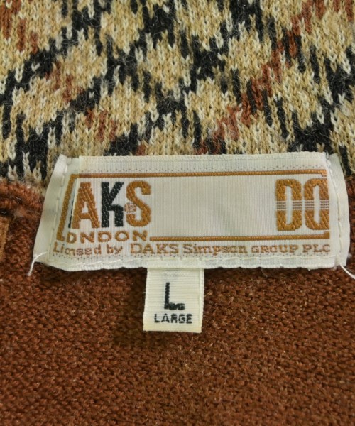 DAKS（ダックス）Tシャツ・カットソー 茶 サイズ:L レディース/2200612297135