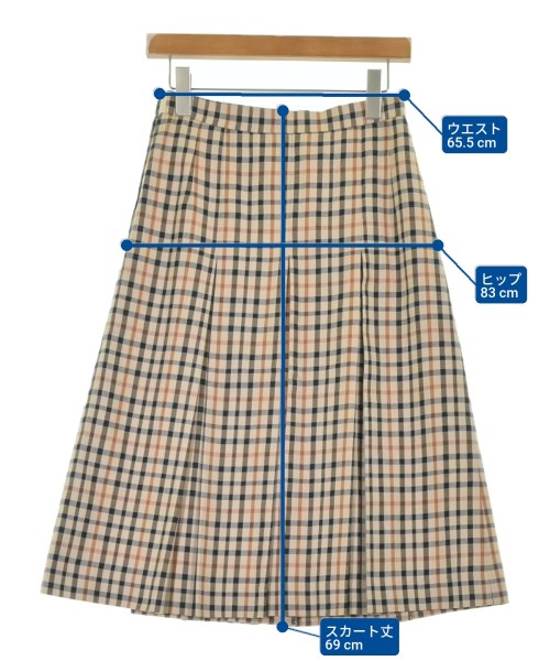 DAKS（ダックス）ロング・マキシ丈スカート ベージュ サイズ:-(M位) レディース/2200613636032