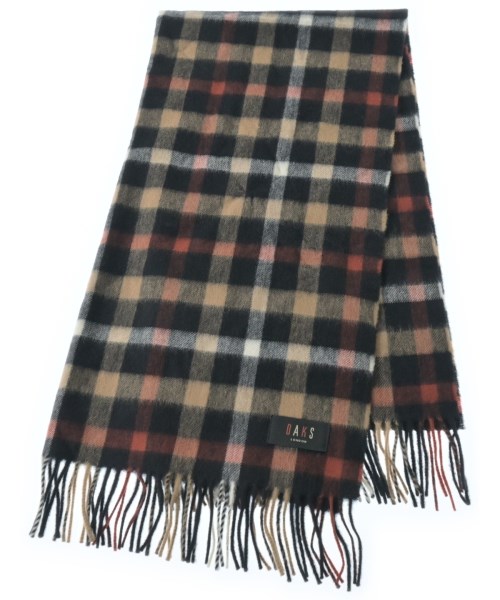 DAKS(ダックス)ストール 茶 サイズ:-/2200654596043