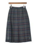 DAKS（ダックス）ひざ丈スカート 紺 サイズ:60(S位) レディース/2200713284218