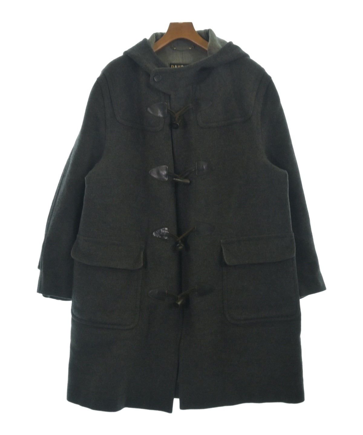 ダックス　ダッフルコート　Mサイズ DAKS（ダックス）ダッフルコート グレー サイズ:L メンズ