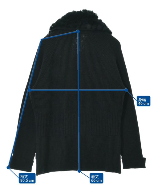 DAKS（ダックス）ニット・セーター 黒 サイズ:40(M位) レディース/2200653343044