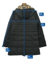 DAKS（ダックス）ダウンコート 黒 サイズ:38(S位) レディース/2200649600014