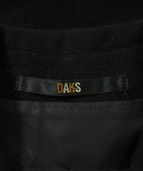 DAKS（ダックス）ステンカラーコート 黒 サイズ:11(L位) レディース/2200703474148