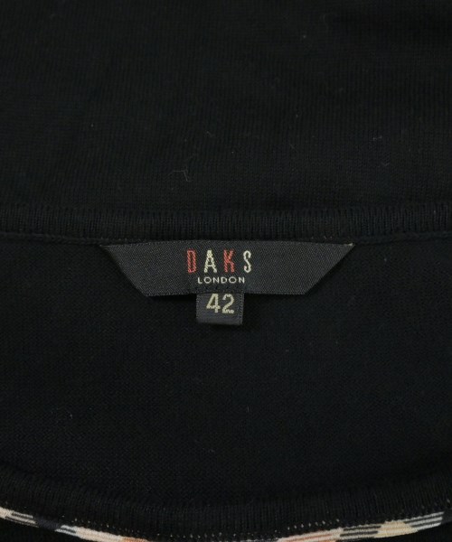 DAKS（ダックス）ワンピース 黒 サイズ:42(M位) レディース/2200663782222