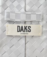 DAKS（ダックス）ネクタイ シルバー サイズ:- メンズ/2200663508099