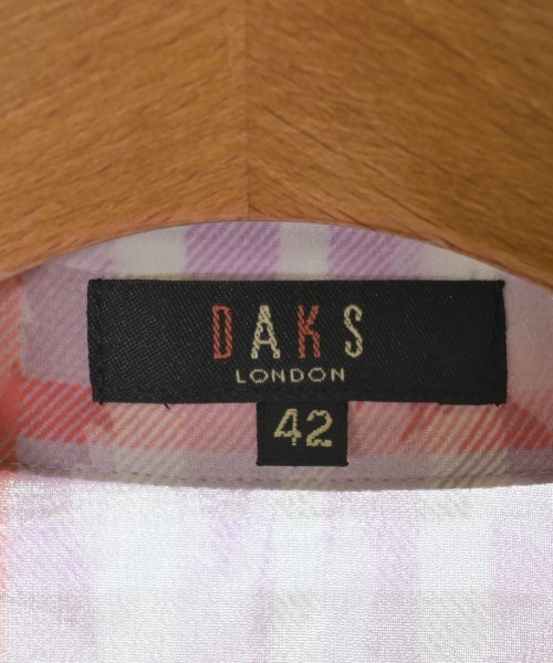 DAKS（ダックス）シャツワンピース 紫 サイズ:42(M位) レディース/2200736347020