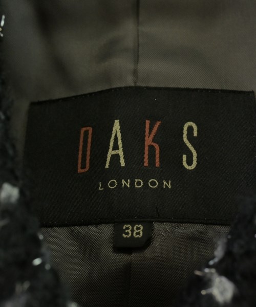 DAKS（ダックス）ステンカラーコート 黒 サイズ:38(S位) レディース/2200716566014
