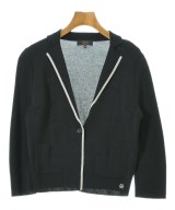 DAKS（ダックス）カーディガン 黒 サイズ:38(S位) レディース/2200721185422
