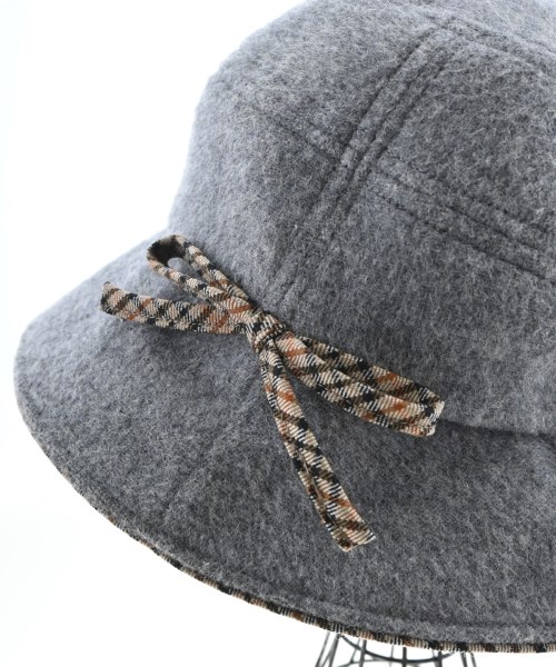 DAKS（ダックス）ハット グレー サイズ:57cm レディース/2200727513052