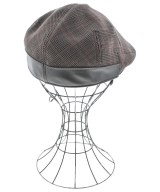 DAKS（ダックス）ハンチング・ベレー帽 茶 サイズ:56.5cm メンズ/2200683642186
