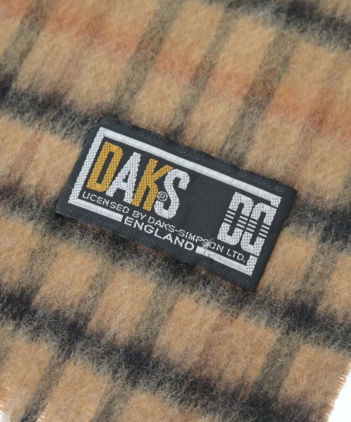 DAKS（ダックス）マフラー 茶 サイズ:- レディース/2200688997120
