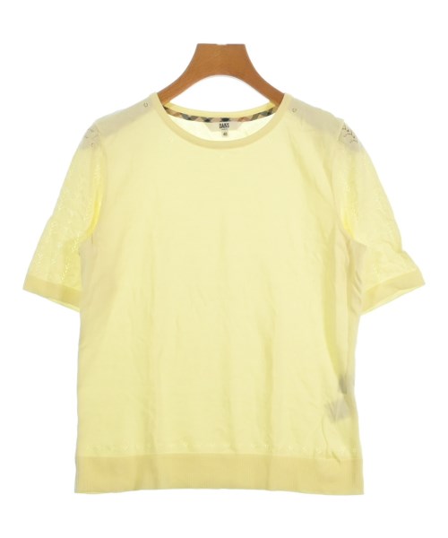 DAKS(ダックス)ニット・セーター 黄 サイズ:40(M位)/2200685111093