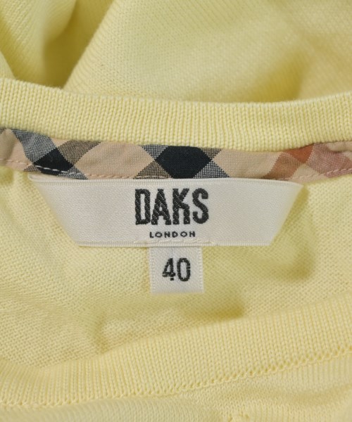 DAKS（ダックス）ニット・セーター 黄 サイズ:40(M位) レディース/2200685111093