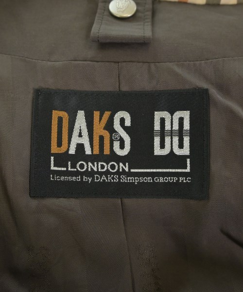 DAKS（ダックス）モッズコート 茶 サイズ:F レディース/2200689071010