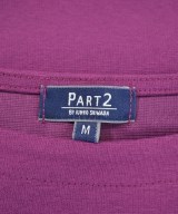 PART2 by JUNKO SHIMADA（ジュンコシマダ　パート２）Tシャツ・カットソー ピンク サイズ:M レディース/2200658809125