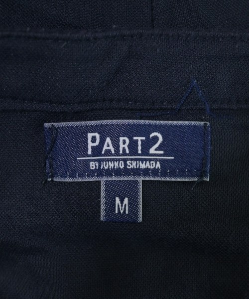 PART2 by JUNKO SHIMADA（ジュンコシマダ　パート２）Tシャツ・カットソー 紺 サイズ:M レディース/2200714321035