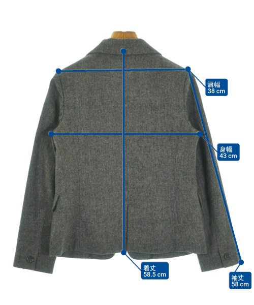 PART2 by JUNKO SHIMADA（ジュンコシマダ　パート２）その他 グレー サイズ:9(M位) レディース/2200647137031