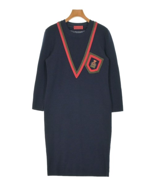 Roberta di Camerino(ロベルタディカメリーノ)ワンピース 紺 サイズ:38(S位)/2200670096015