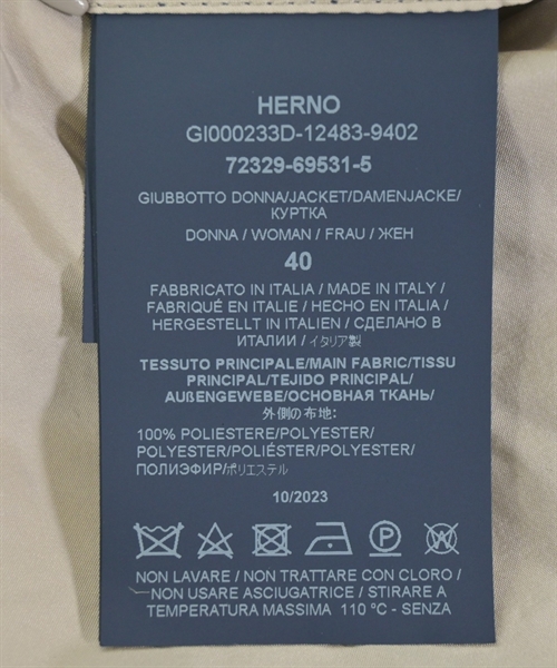 HERNO（ヘルノ）その他 グレー サイズ:40(M位) レディース/2200555597019