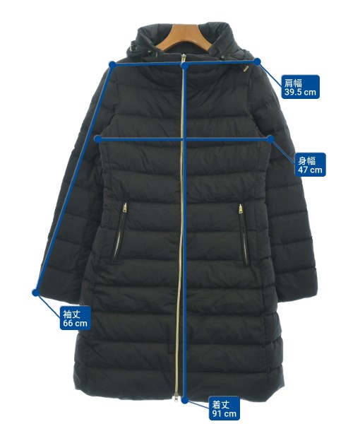 HERNO（ヘルノ）ダウンジャケット/ダウンベスト 黒 サイズ:44(L位) レディース/2200636500037