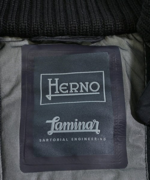HERNO（ヘルノ）ダウンジャケット/ダウンベスト 黒 サイズ:46(M位) メンズ/2200619558017