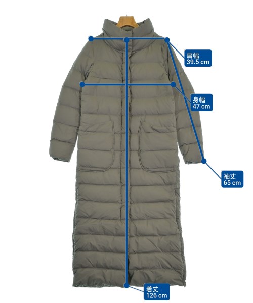 HERNO（ヘルノ）ダウンコート グレー サイズ:42(M位) レディース/2200620023276