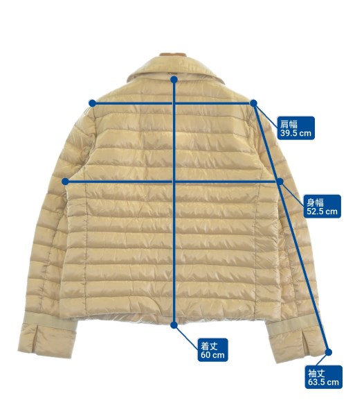 HERNO（ヘルノ）ダウンジャケット/ダウンベスト ベージュ サイズ:46(XL位) レディース/2200637570015