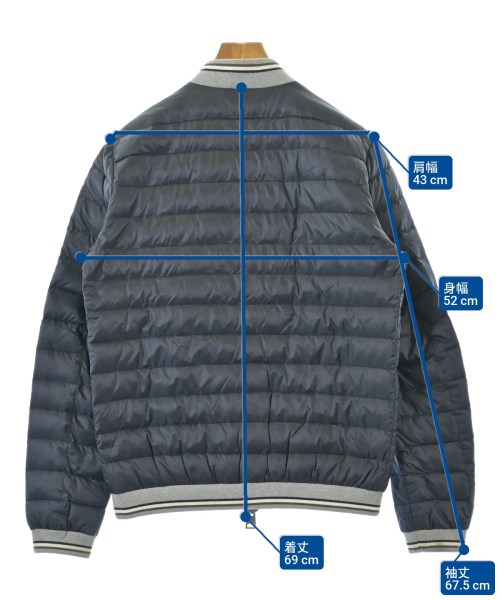 HERNO（ヘルノ）ダウンジャケット/ダウンベスト 紺 サイズ:48(L位) メンズ/2200638774061