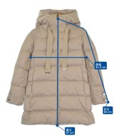 HERNO（ヘルノ）ダウンコート ベージュ サイズ:38(S位) レディース/2200639328010