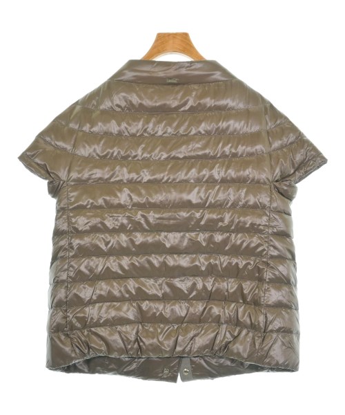HERNO（ヘルノ）ダウンジャケット/ダウンベスト 茶 サイズ:46(XL位) レディース/2200588263035