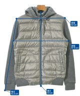HERNO（ヘルノ）ダウンジャケット/ダウンベスト グレー サイズ:48(L位) メンズ/2200640119027