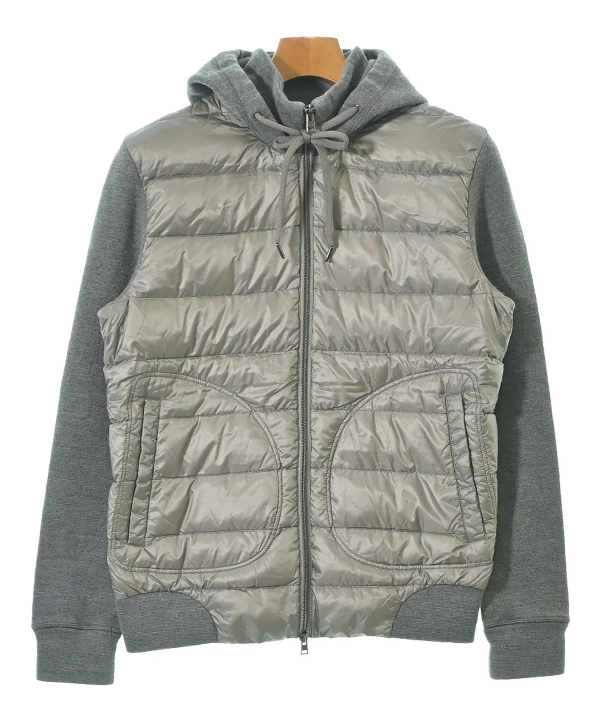 Herno ダウンベスト　サイズ40 グレー HERNO（ヘルノ）ダウンジャケット/ダウンベスト グレー サイズ:48(L位