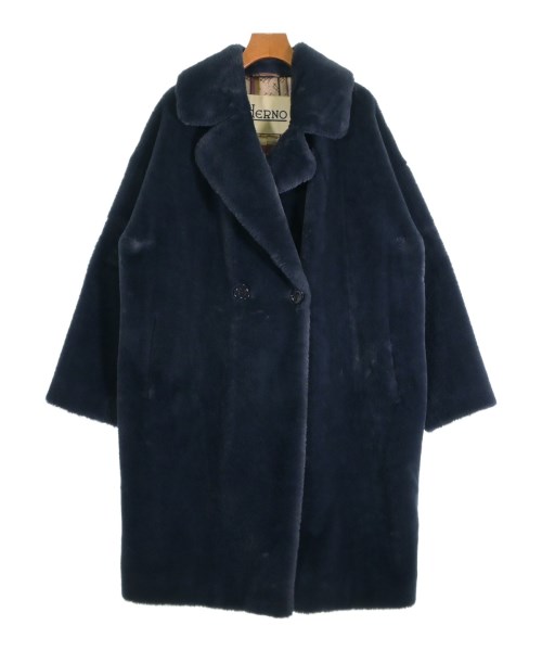 HERNO(ヘルノ)コート 紺 サイズ:42(M位)/2200641099014