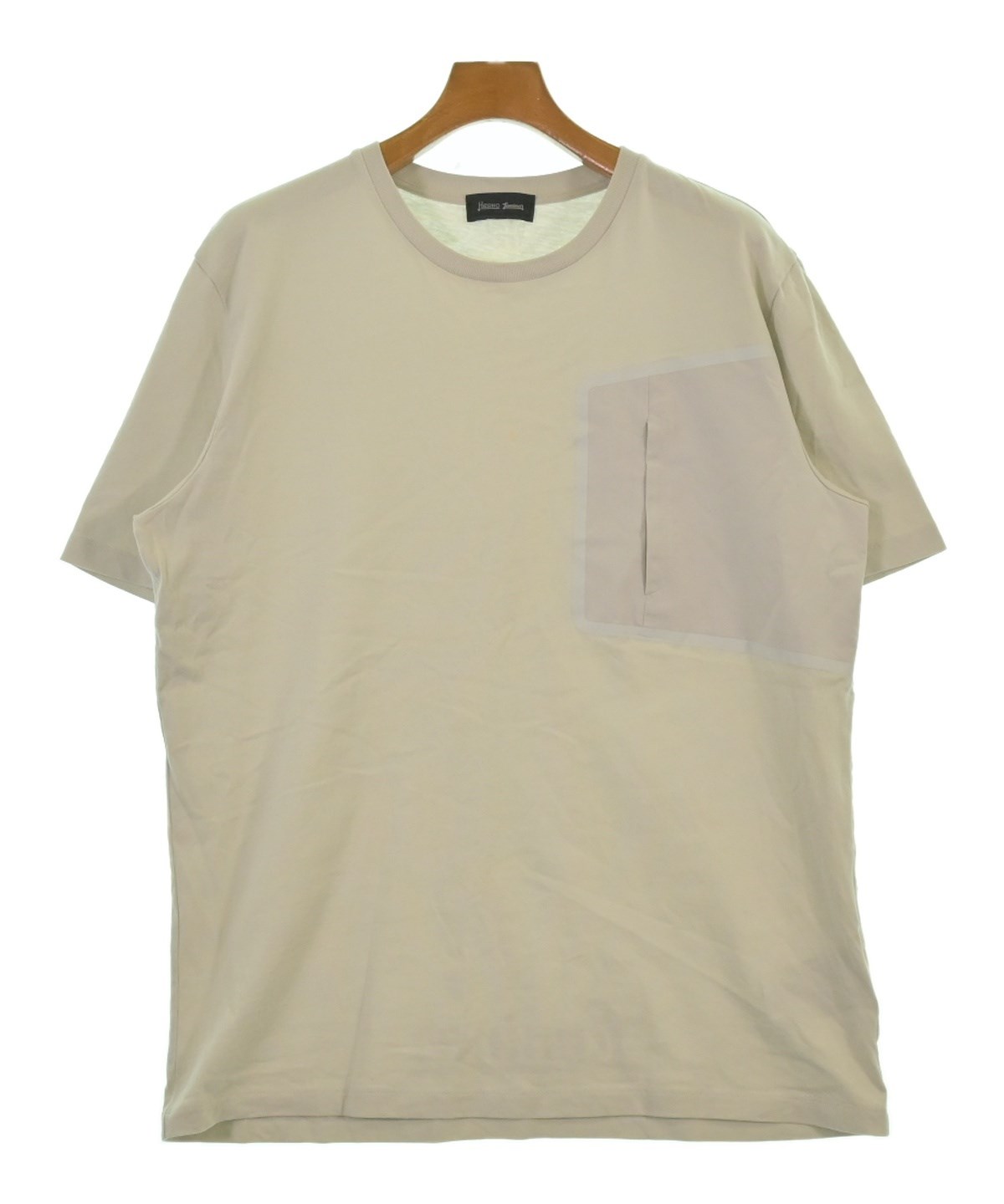 HERNO ヘルノ Tシャツ・カットソー メンズ 【古着】【中古】 HERNO（ヘルノ）Tシャツ・カットソー グレー サイズ:52(XL位) メンズ