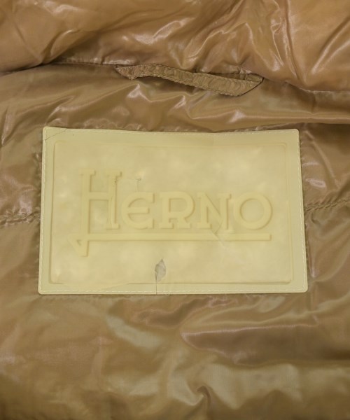 HERNO（ヘルノ）ダウンジャケット/ダウンベスト ベージュ サイズ:40(M位) レディース/2200641847042