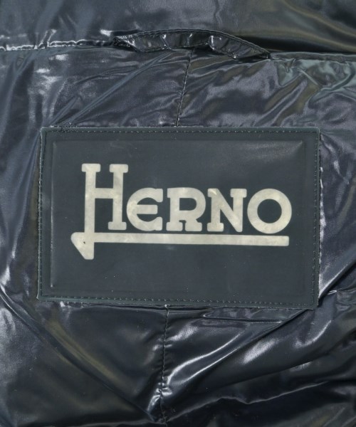 HERNO（ヘルノ）ダウンコート 紺 サイズ:40(M位) レディース/2200639530017