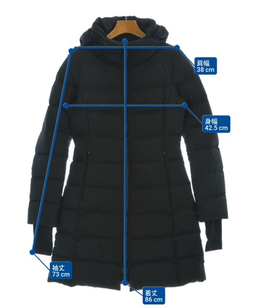 HERNO（ヘルノ）ダウンコート 黒 サイズ:40(M位) レディース/2200643930056