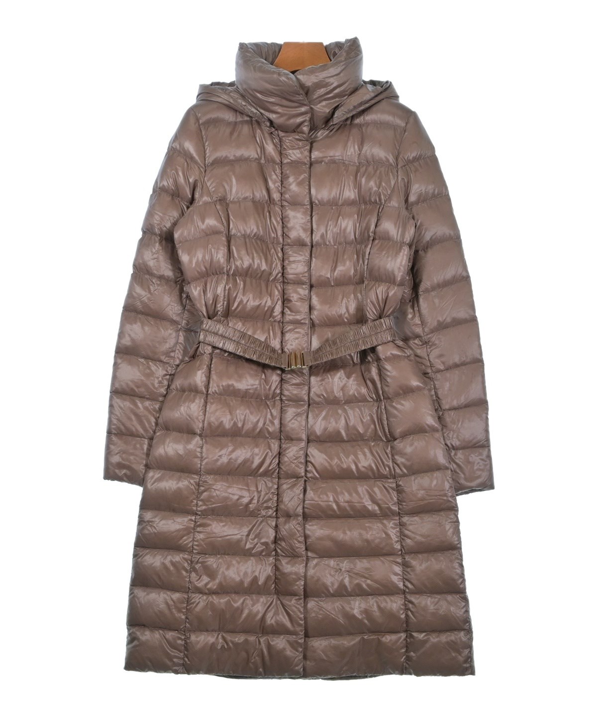 HERNO（ヘルノ）ダウンコート 茶 サイズ:42(M位) レディース
