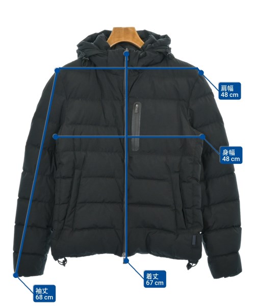 HERNO（ヘルノ）ダウンジャケット/ダウンベスト 黒 サイズ:50(XL位) メンズ/2200622256054